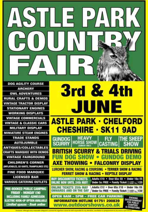 Chestertourist.com - Astle Park Country Fair Page One